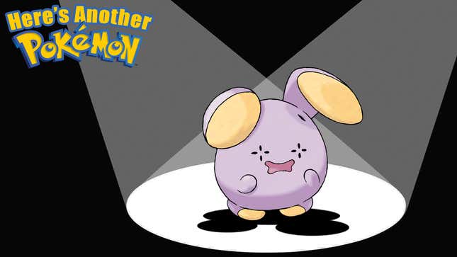 Image for article titled Whismur Breathes Through Its Ears And Screams So Loudly It Scares Itself