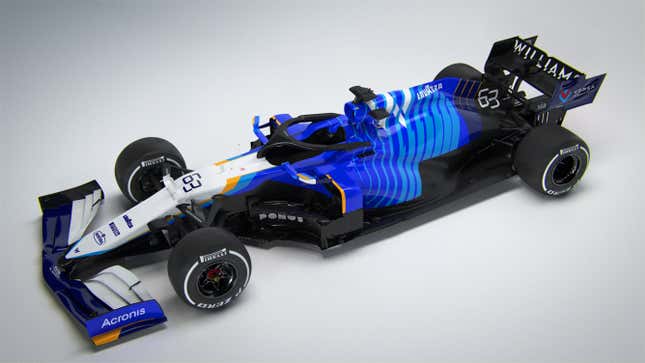 Image for article titled Williams Debuts The Best Wheels Of This Year's F1 Grid