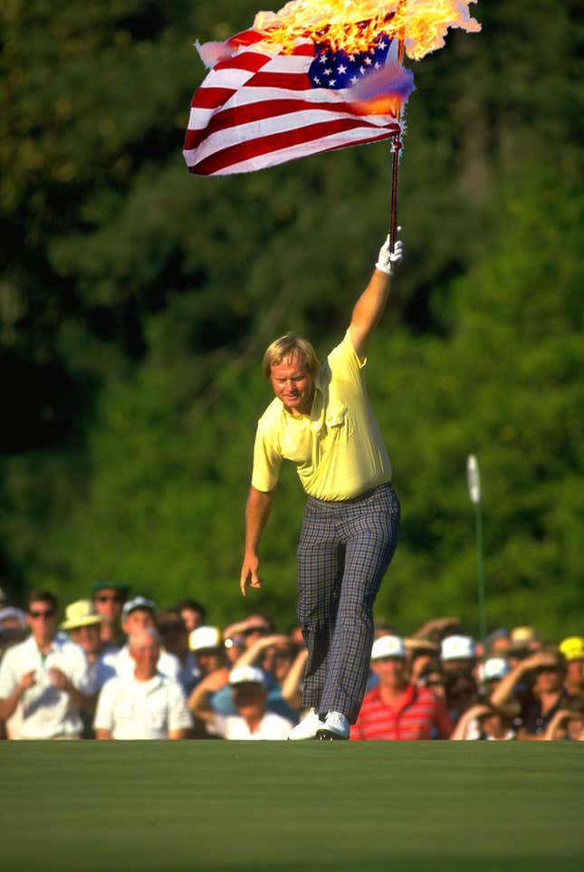 Please share if you think what The Golden Bear is doing is WRONG. (Jon Eiseman)