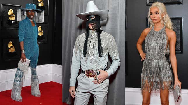 Image for article titled Drowning in Ruffles and Sequins On the 62nd Grammys Red Carpet