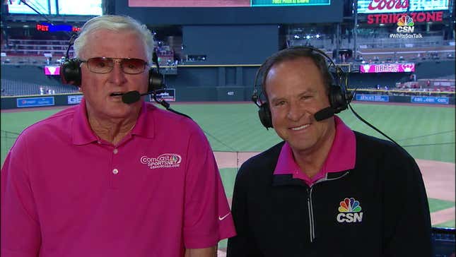 White Sox Announcers Have Inane Conversation
