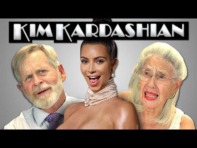 'Elders' React to Kim Kardashian's Ass Breaking the Internet