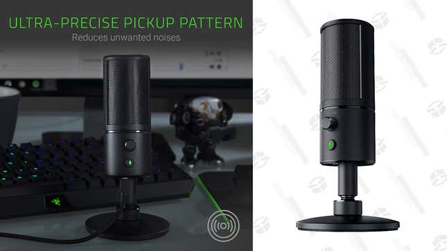 Razer Seiren X USB Streaming Microphone | $55 | Amazon