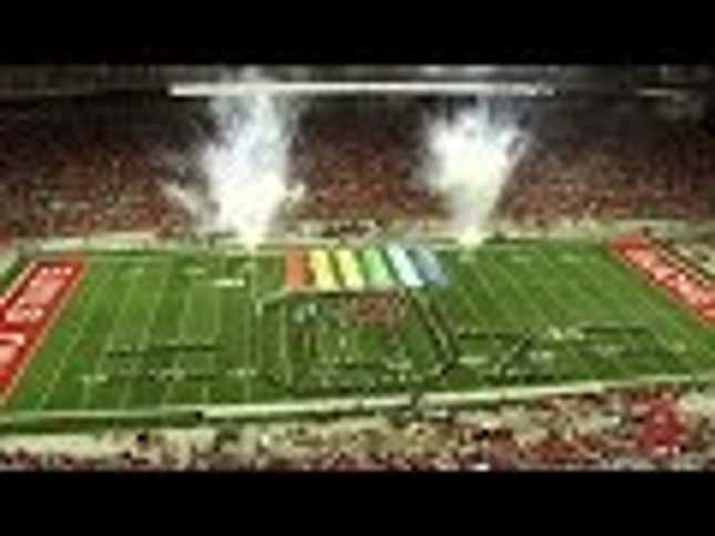 Ohio State Band Puts On <em>Wizard Of Oz</em> Show, Featuring Dancing Scarecrow