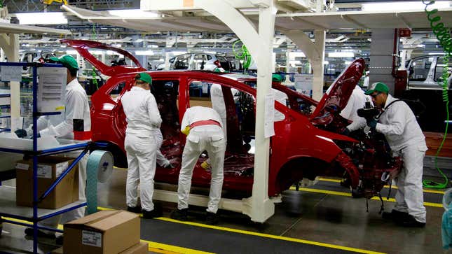 Honda’s plant in Mexico.