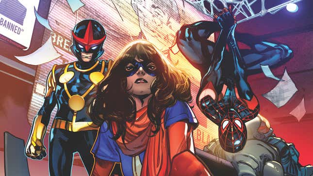 Image for article titled Marvel’s teenage heroes are Outlawed in this exclusive first look
