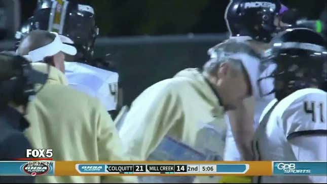 Enraged Football Coach Headbutts Player, Gives Self Head Injury