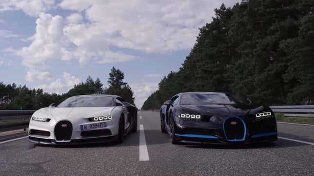 Image for article titled How To Prove The Bugatti Chiron Set A Record