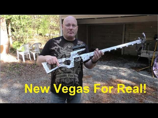 <i>Fallout</i> Sniper Rifle Becomes Giant-Ass Slingshot