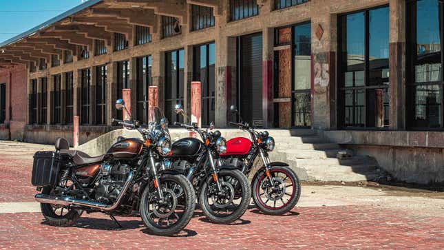 Image for article titled The Royal Enfield Meteor 350 Hits The U.S. For Just $4,399