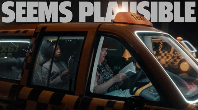 Image for article titled HBO&#39;s Avenue 5 May Have The Most Accurate Portrayal Of A Future Autonomous Taxi We&#39;ve Seen Yet