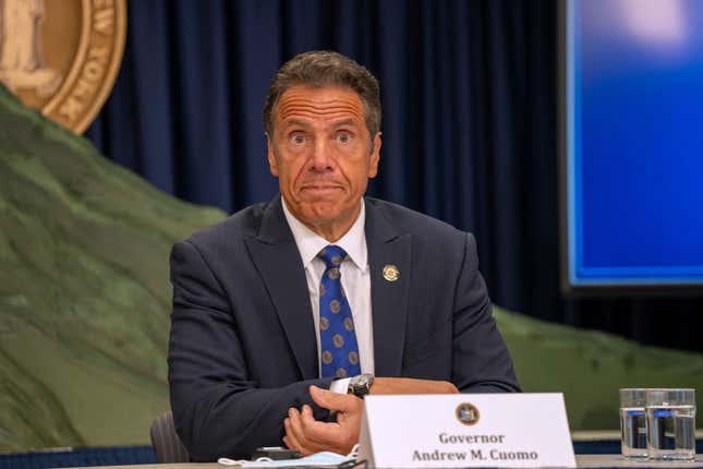 Image for article titled New York Gov. Andrew Cuomo Is an Asshole and His Fake Apology Proves It