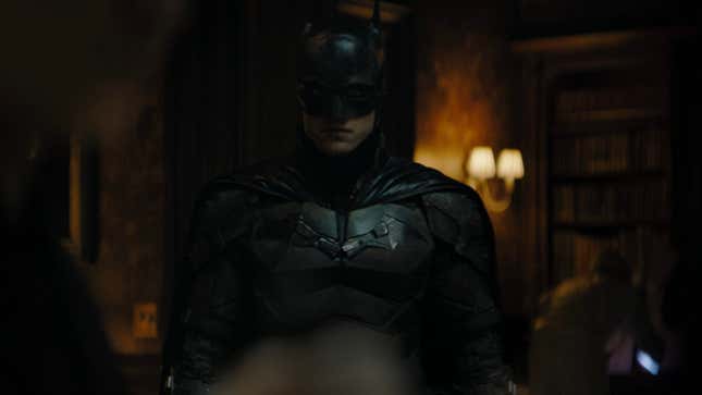 Robert Pattinson as Batman. 