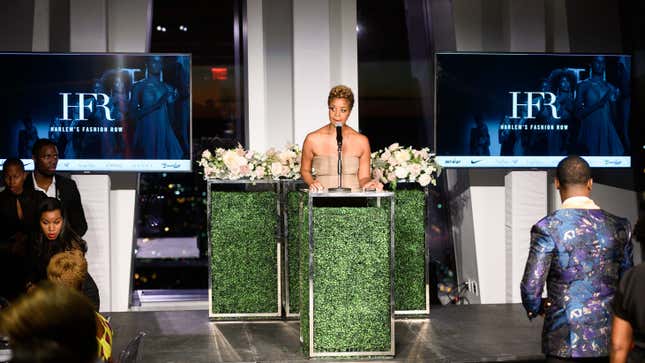 CEO and Founder of Harlem’s Fashion Row Brandice Henderson hosts Harlem’s Fashion Row at One World Trade Center on September 05, 2019, in New York City.