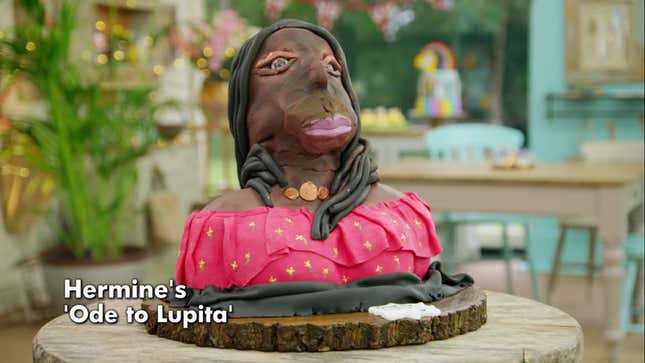 Lupita Nyong'o cake
