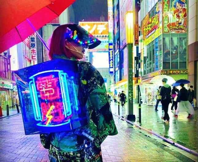 Image for article titled Neon Is An Excellent Cyber Fashion Statement