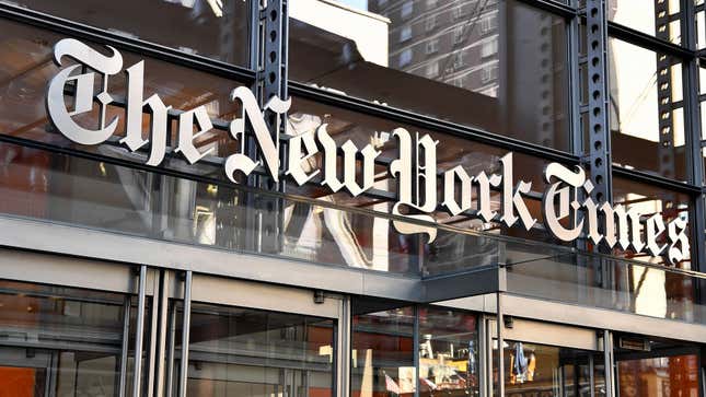 Image for article titled ‘New York Times’ Offers To Disclose Whistleblower Identity To Readers Who Subscribe In Next 24 Hours