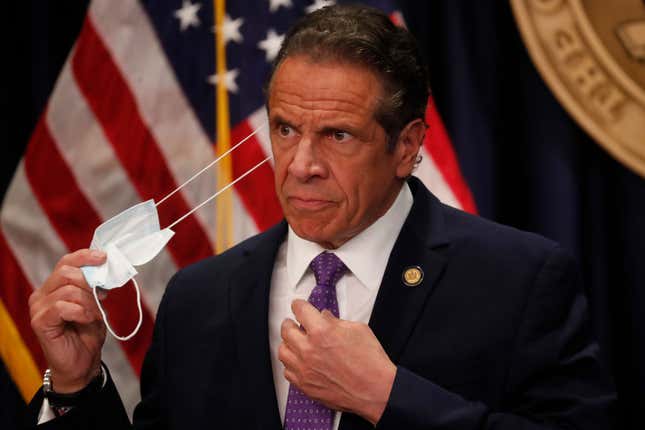 Image for article titled New York Attorney General Asked to Investigate Whether Andrew Cuomo Used State Resources for Pandemic Book