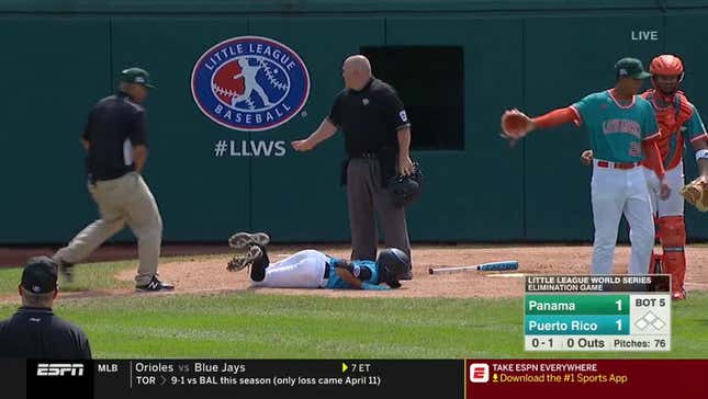 This Is A Rough Little League Injury