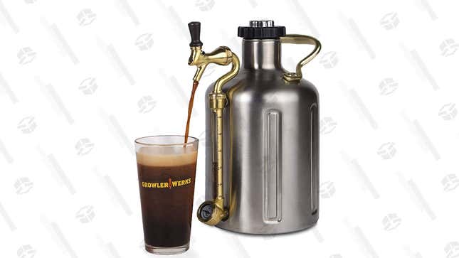 GrowlerWerks Stainless Steel uKeg Carbonated Growler, 128 oz | $109 | Amazon