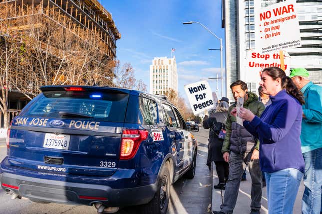 Image for article titled 4 San Jose Officers Put on Leave After, You Guessed It, Racist Facebook Posts