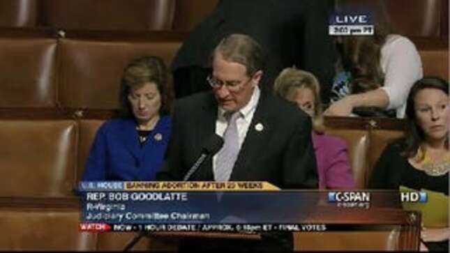 GOP Rep Says It's Time to 'Welcome Your Children Who Can Feel Pain'