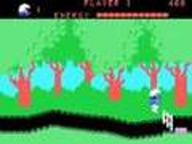 Today's Punishment: 3 Minutes of ColecoVision Smurf Gameplay