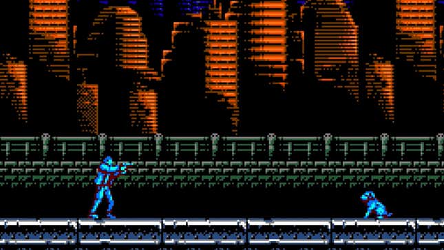 Image for article titled Fan Makes NES John Wick Game And It&#39;s Really Hard