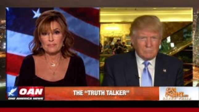 Sarah Palin Loves Great American Donald Trump