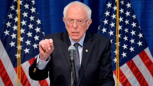 Image for article titled Bernie Sanders Told Joe Biden to Pull the Fuck Up