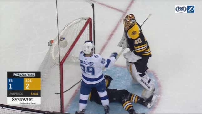 Tuukka Rask Throws Hands At Crease Intruder, Almost Sparks Goalie Brawl