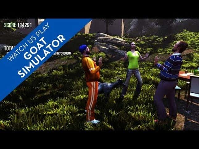 Goat Simulator Is Finally Here, And It's Wonderful