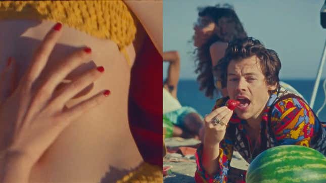 Image for article titled Please Enjoy Harry Styles's Ode to Eating 'Watermelons'