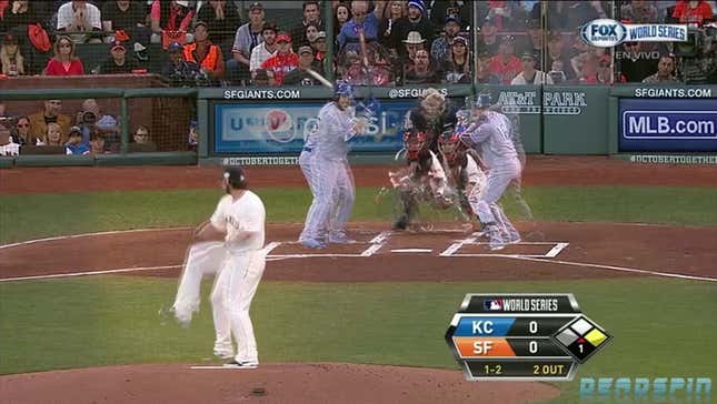 All Of Madison Bumgarner's Game 5 Strikeout Pitches, At The Same Time