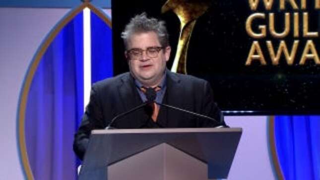 Patton Oswalt Says That James Woods Rushing the Stage at the Writers Guild Awards Wasn't Part of the Plan