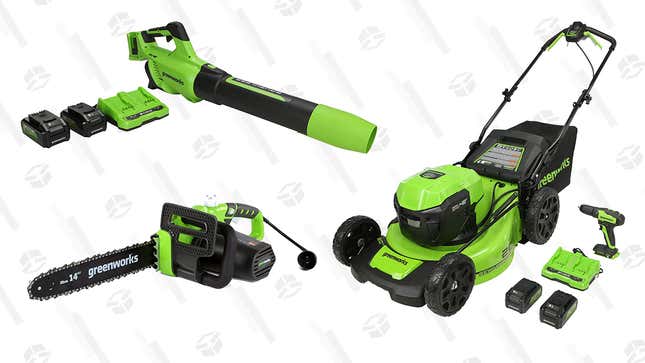 Get Up to 30% off Greenworks Outdoor Power Tools | Amazon
