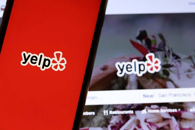 Image for article titled Yelp Announces ‘Business Accused of Racist Behavior Alert,’ and Now All the Hit Dogs Are Hollering