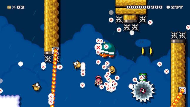 Image for article titled Legendary Mario Player Is Building Some Of The Hardest Mario Maker 2 Levels You&#39;ll Ever See