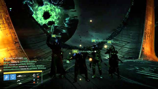 <i>Destiny </i>Clan Honors Member Who Passed Away