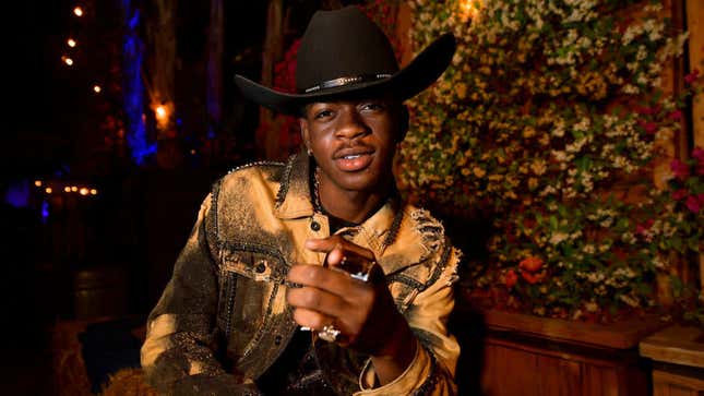 Image for article titled Has Lil Nas X Actually Ridden a Horse Yet?