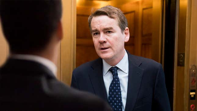 Image for article titled Michael Bennet Quietly Asks Aide If Polling At N/A Is Good Or Bad