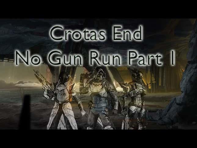 Team Beats <i>Destiny</i>'s Toughest Raid Without Using Guns
