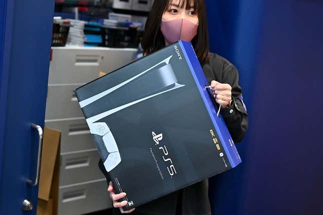 Image for article titled Demand For PS5 In Japan Means High Gray Market Prices