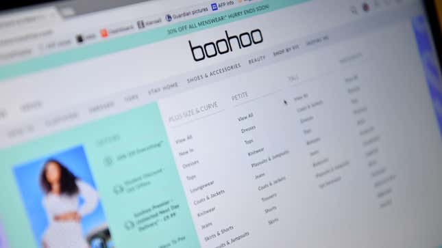 Image for article titled Pakistani Workers Making Clothes for Fast Fashion Brand Boohoo Report Earning Less Than 50 Cents An Hour