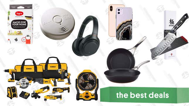 Image for article titled Thursday&#39;s Best Deals: DEWALT Gold Box, Sugru, Sony Noise-Canceling Headphones, and More