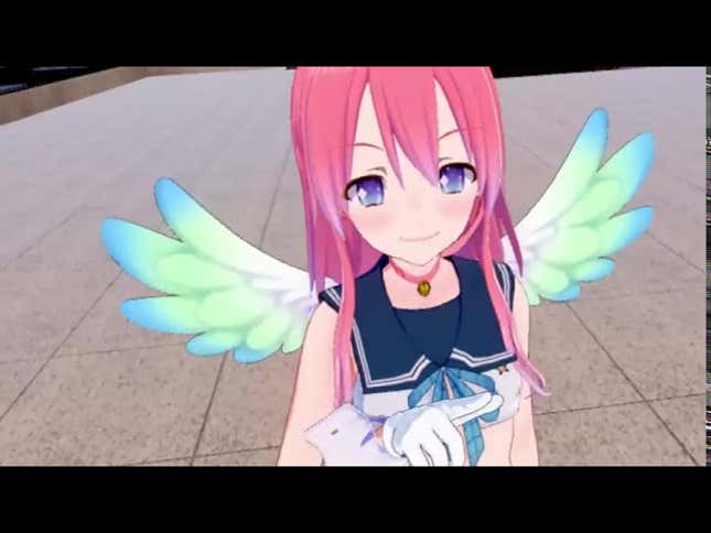 Experience Being Poked By An Anime Girl<em></em>