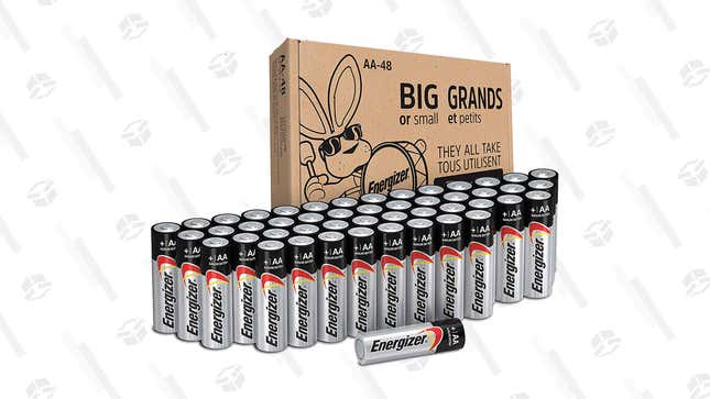 Energizer AA Batteries (48 Count) | $15 | Amazon