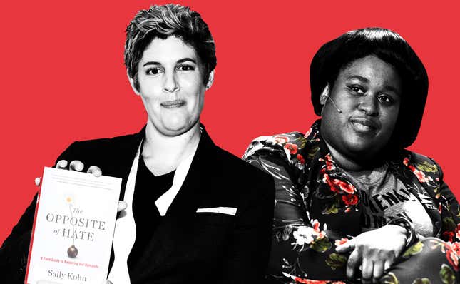 Image for article titled The Opposite of Respect: Sally Kohn and the 'Exploitation' of Aminatou Sow
