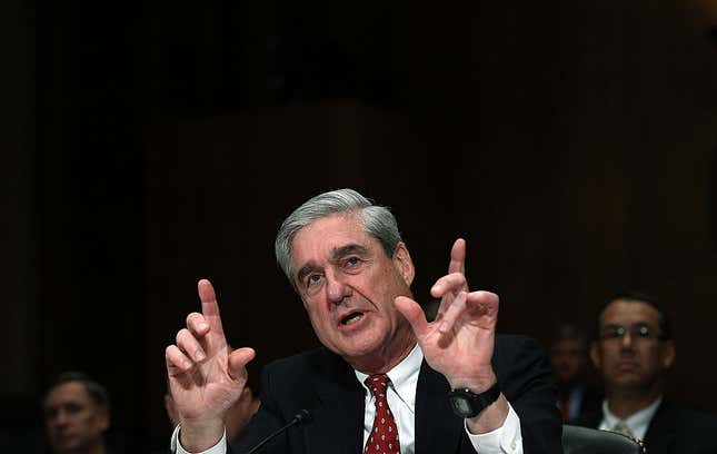 Image for article titled Robert Mueller to Leave DOJ Soon, According to Department