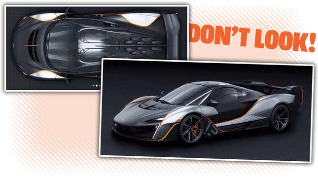 Image for article titled Okay Nobody Look At These McLaren BC-03 Pictures Because You&#39;re Not Supposed To See Them Yet